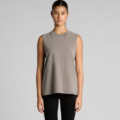 4084 Women's Heavy Faded Tank Thumbnail