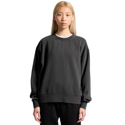 4165 Women's Relax Faded Crew Thumbnail