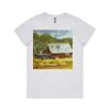 4001M Womens Maple Marle Tee Thumbnail